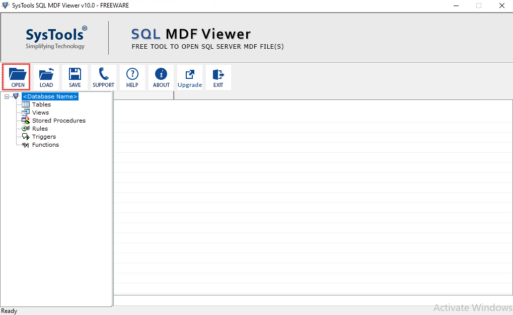 step-1 view MDF file without SQL Server